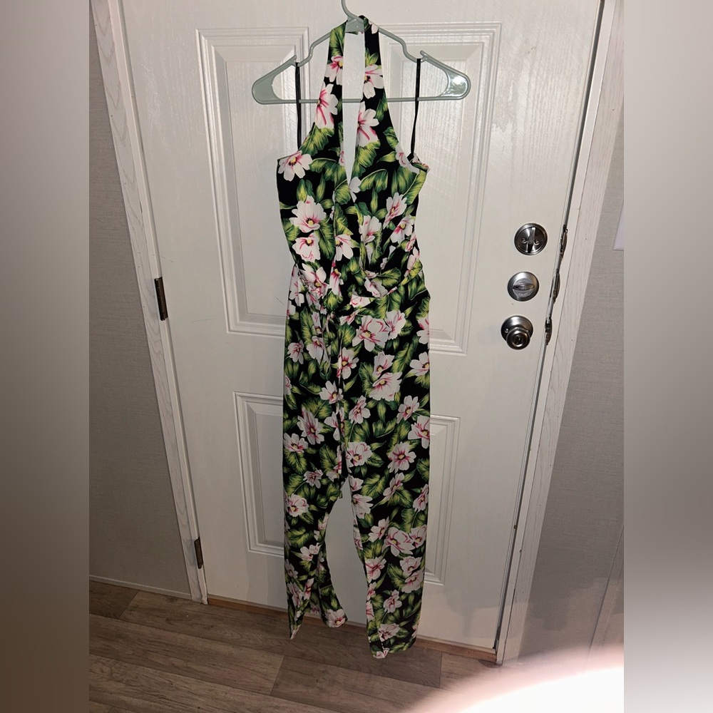 WD.NY Tropical Floral Jumpsuit